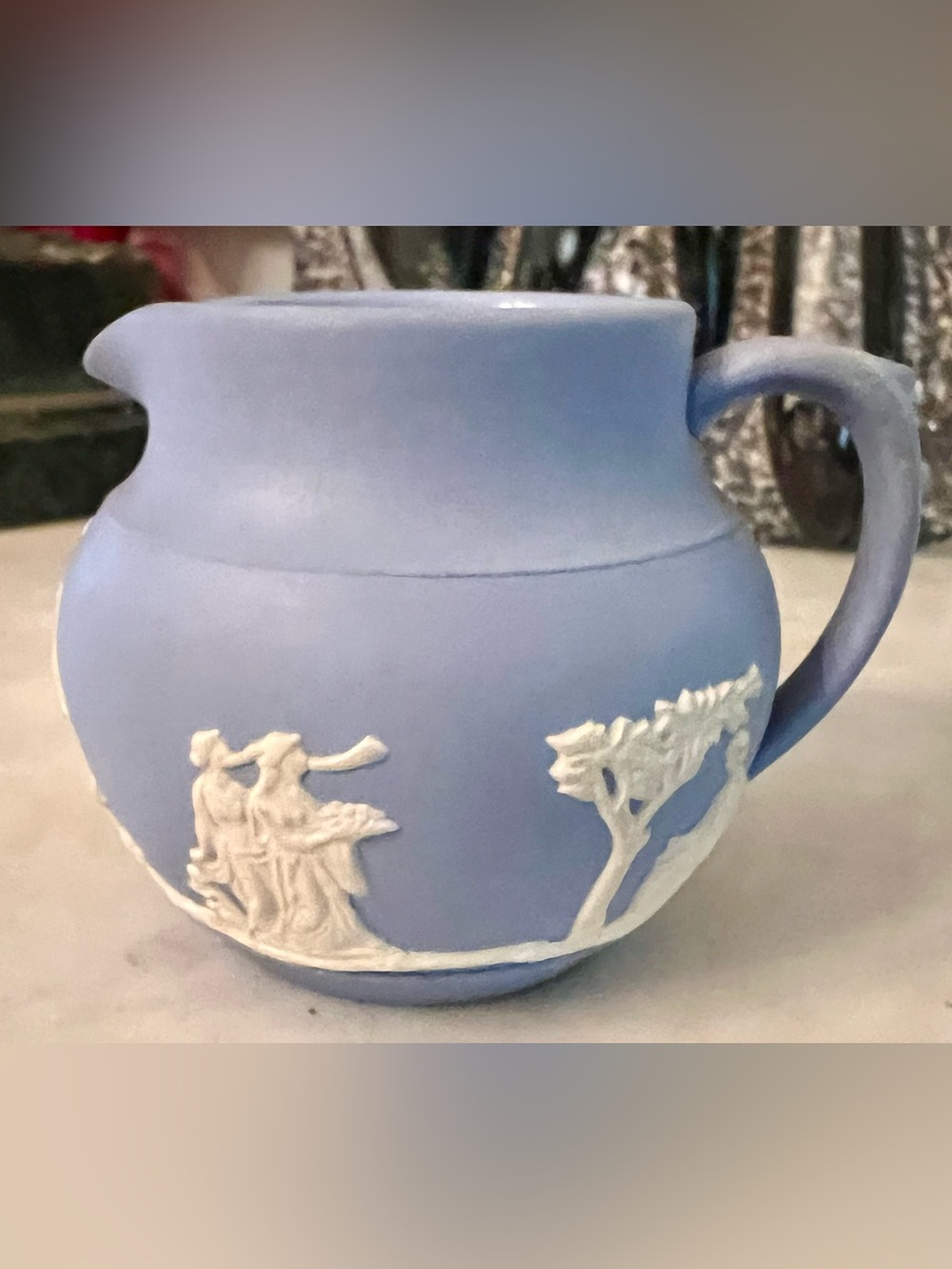 Vintage Dudson Hanley, Since 1800, Jasperware Creamer Mint